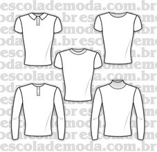 Moldes de babylook masculina